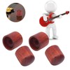 4pcs Maple Wood Effect Pedal Control Amplifier Knobs for Electric