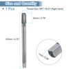 uxcell Straight Flute Thread Tap, NPT 1/8-27 Screw Threading Tapping