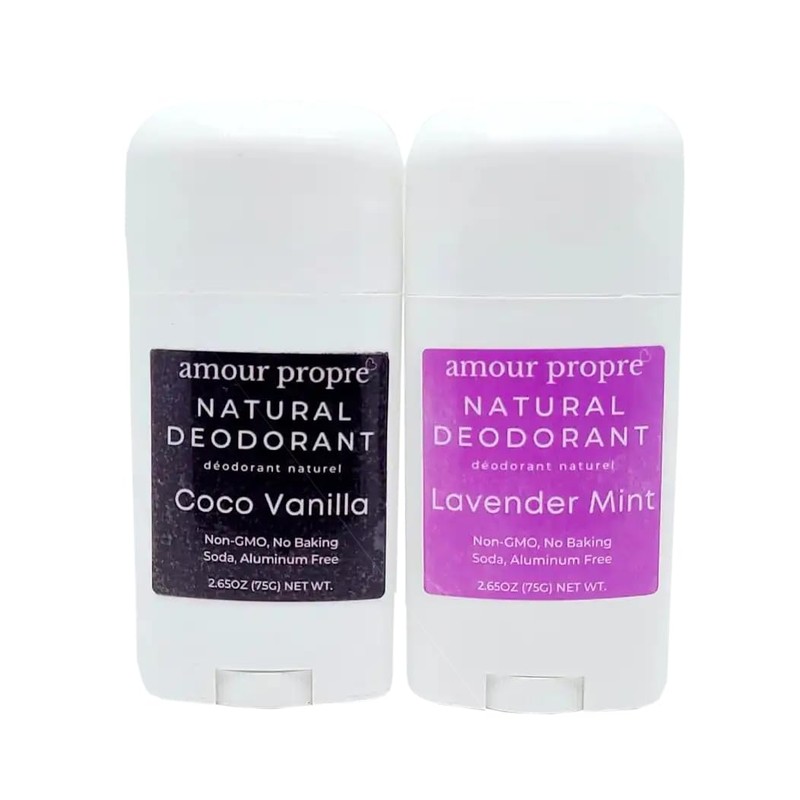 Natural Deodorant | Cornstarch-Free for sensitive skin (Coconut Vanilla)
