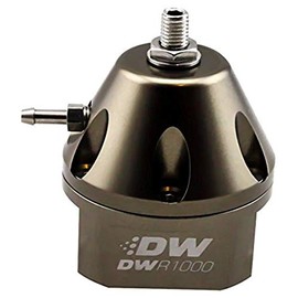 Deatsch Werks DeatschWerks DWR1000 Adjustable Fuel Pressure Regulator, Anodized Titanium