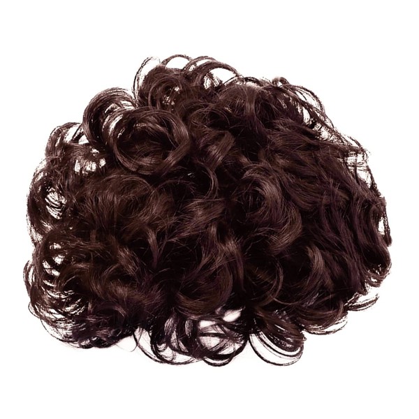 PACKOVE 1pc Men's Short Curly Wig High Temperature Fiber for