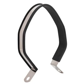 Abrazadera de escape para motocicleta + silenciador de escape hexagonal para motocicleta, soporte de montaje para silenciador, abrazaderas y soportes