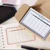 Stamp Calendar, Stylish, Monthly Schedule, Notebook, Gift, Diary, Recording, Hanko,