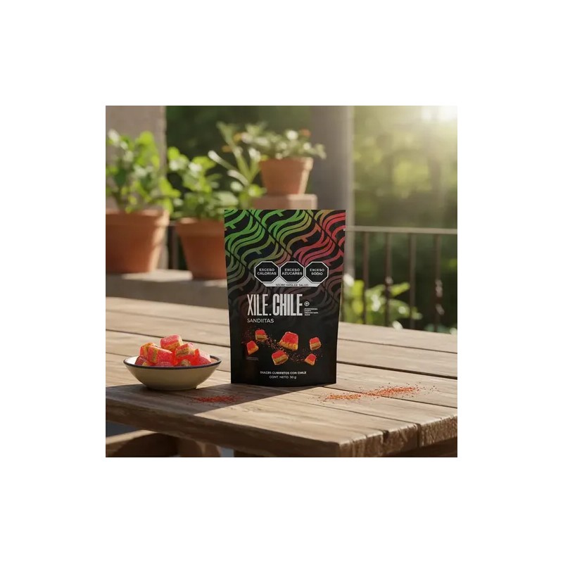 Gomitas Xile Chile Sanditas 50g