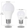 Vgogfly 3W LED Bulb Equivalent 25 Watt Light Bulbs, A15