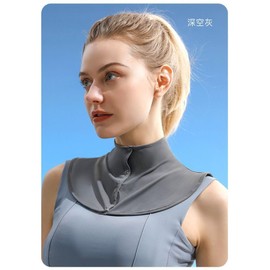nalaina Neck Cover, Neck Cover Goods, Sunshade, Neck Warmer, UV Protection, 100% Sun Protection, UV Protection, Water Absorbent, Quick Drying, Cool Touch, Women's, Women's, Respect for the Aged Day, Birthday Gift, Gray