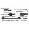 Rack-A-Tiers The Javelin – All-in-One Drill Bit Extension Kit |