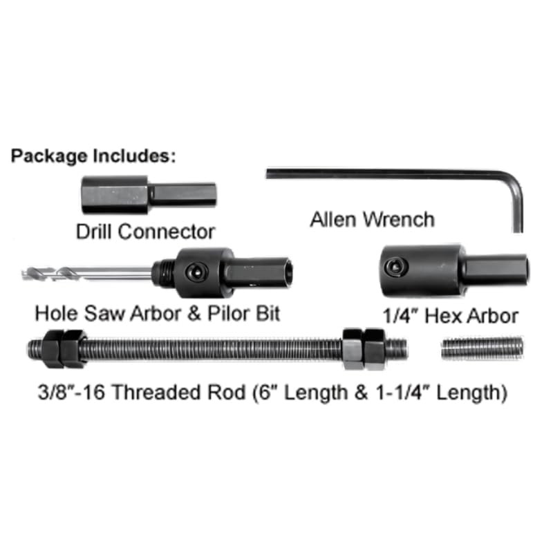 Rack-A-Tiers The Javelin – All-in-One Drill Bit Extension Kit |