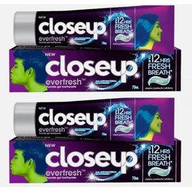 2 x 90g Eucalyptus Closeup Toothpaste, Family Pack Toothpaste Cleans Protects and whitens Teeth