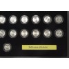 Tiny Treasures 50 JEFFERSON NICKEL COINS (NOT INCLUDED) WALL DISPLAY