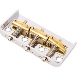Fender 3-Saddle Custom "Cut-Off" Vintage-Style Tele® Bridge with Compensated Brass Saddles,