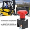 Emergency Push Button Switch DC80V Reliable Emergency Stop Switch Replacement