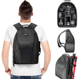 Mochila para cámara Vivitar, bolsa para cámara réflex digital, lente y accesorios