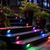 jindaaudio 4Pack Solar Pool Light Color Changing Solar Deck Lights