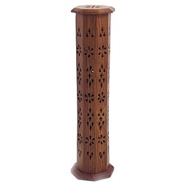 Octagonal Incense Tower Burner - Polished