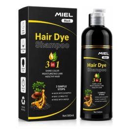 Miel Shampoo Tinte Cubre Canas Natural 500ml