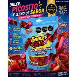 Gomitas Enchiladas Cinta Fresa Frambuesa Chamoy Sweet Chile 142g Doypack Candy Town