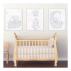 DaraBaby Kit De 3 Lienzos Decorativos Habitación De Bebés Y