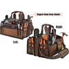 WELKINLAND 20-Pockets Tool Tote Bag, 16" Electrician Tool Bag, Open-Top