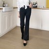 Sharon Bootcut Women's Slacks Pants Gray 2ea