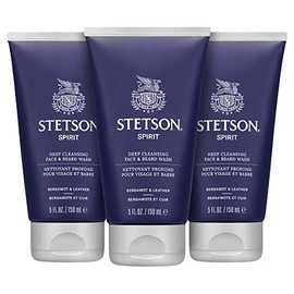 SCENT BEAUTY Stetson Spirit Deep Clean Face & Beard Wash 3 Pack