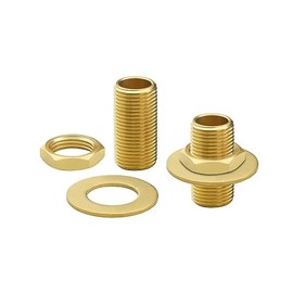 Krowne 21-194L Krowne Royal Series Mounting Kit, (2) Brass Nipples, (2) Brass locknuts, (2) Brass washers​​‍​​‌‌‌‌​‍​‌​​‌​‍​​‌‌‌‌‍​​‌‌‌‌‍​​‌‌​​‍​​‌‌‌‌‍​​‌​‌‌‍​​​‌‌‌‍​​‌‌​​‍​​‌​‌‌‍​​‌‌‌‌​‍​​​‌‌‌‍​​