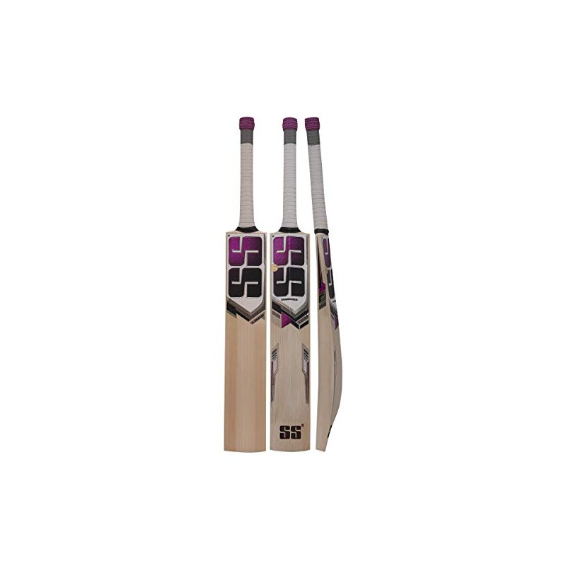 SS Gladiator Kashmir Willow Leather Ball Cricket Bat, Exclusive Cricket