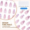 GlamRays 3D Press on Nails Hand Finished Fake Nails With