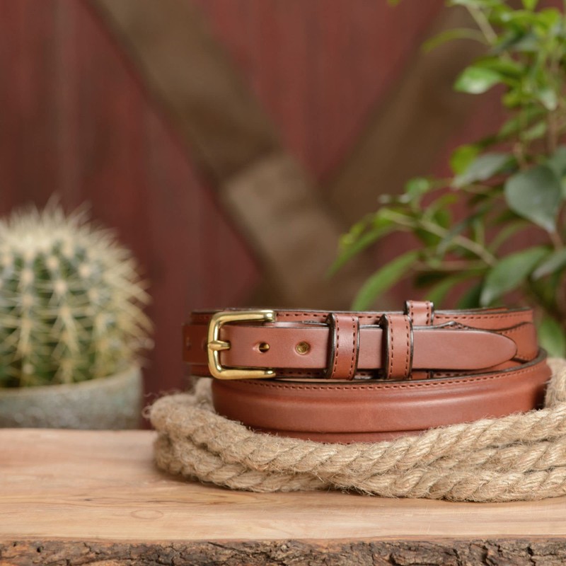 Bullhide Belts Mens Leather Belt for Casual, Dress 1.25" Wide,