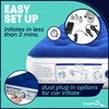 EnerPlex Camping Air Mattress with Built in Pump - Twin