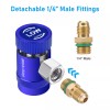 Wowpartspro R1234YF Quick Coupler Adapter for Car AC System, HP