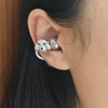 Rhinestone for Clip on Earbuds Open Ear Accessories, Elegant Zirconia