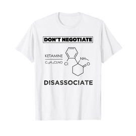 Ketamine Molecule Science Anesthesia Nurse Doctor Physician T-Shirt
