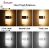 FelRelWel Modern Wall Sconces,Rechargeable USB Battery Operated,2 PCS Acrylic LED