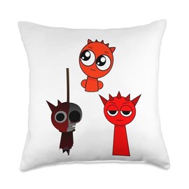 Raddy - All Phases from Sprunky | Jevin Simon Throw Pillow