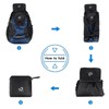 WATERFLY Foldable Backpack Hiking Backpack 30L: Lightweight Daypack with Wet
