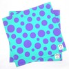 HOPPE Lunch Cloth, Emerald Dot, Set of 2, Nafukkin, Lunch