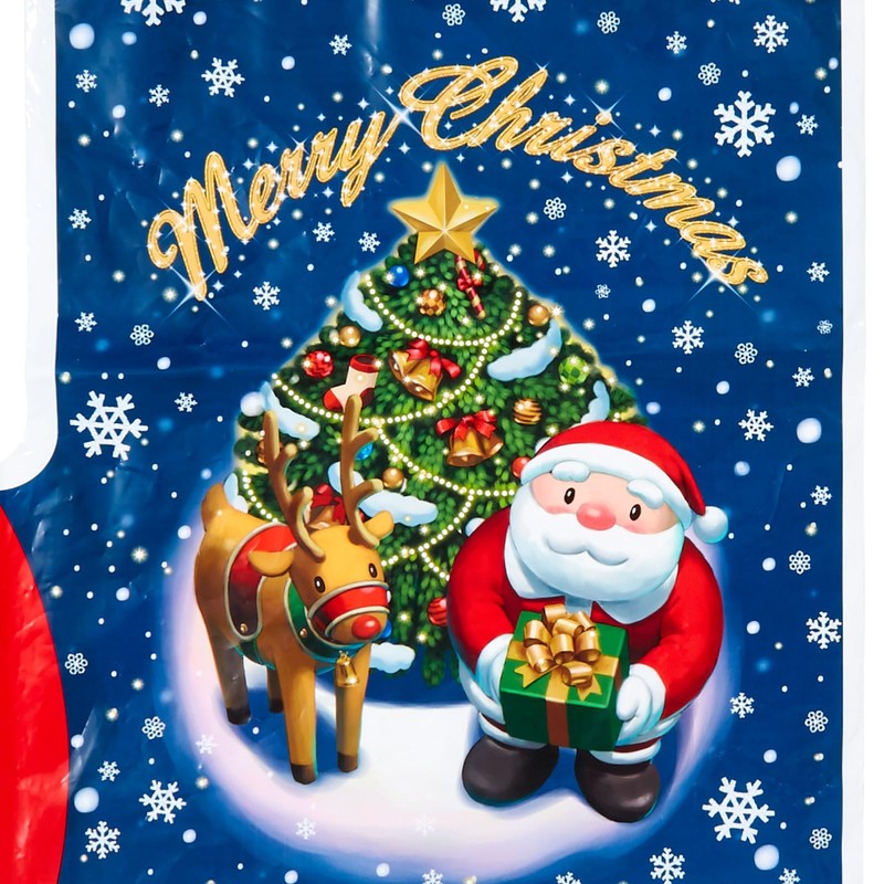 Sanrio 659622 Christmas Wrapping Bag, Santa Sock Bag, Large, Stockings,