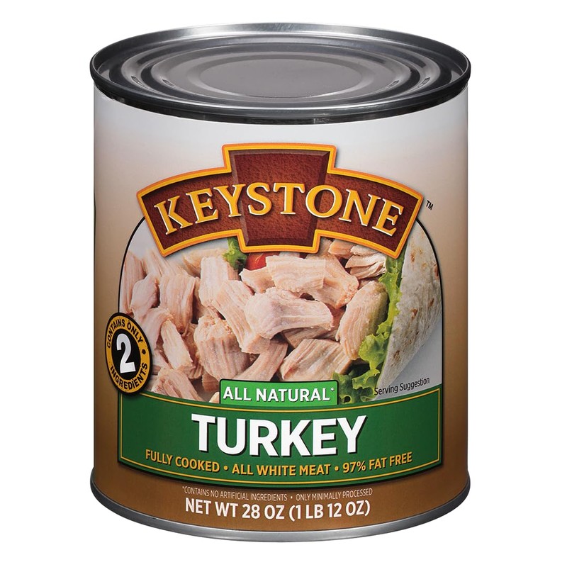 Keystone Meats All Natural Heat and Serve Canned Turkey –