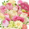 Sanrio Multipurpose Pink Flower on Tea Cup Message Card 656151