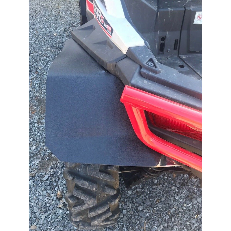 Extended Fender Flares Mud Flaps Compatible with Polaris RZR S