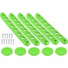 MACHSWON 5pcs Bright Green Door Handle Cover for Jeep Wrangler