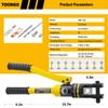 Cable Lug Crimping Tool, 8 AWG to 250 MCM Hydraulic