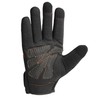 Victor Fitness VG04 Series Full Finger Men's Gloves (Large, Black/Orange)