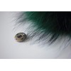 Chunxiao DIY Raccoon Fur Pom Pom Ball with Press Snap