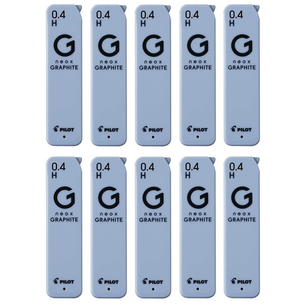 PILOT 10HRFG04H Sharp Refill, Neox Graphite, 0.4mm H, 10pcs