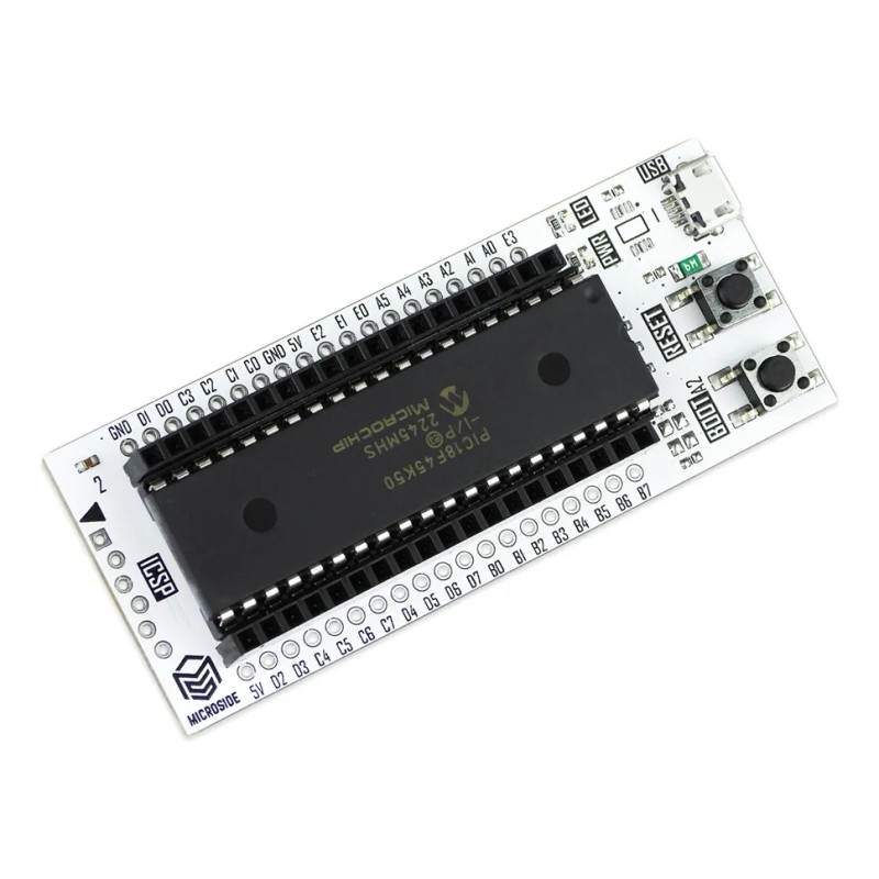 Tarjeta Desarrollo Pic Entrenador Pic18f45k50 Usb Lite F