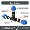 Kirchhoff Fitting T Plastic 20 x 20 x 20 mm