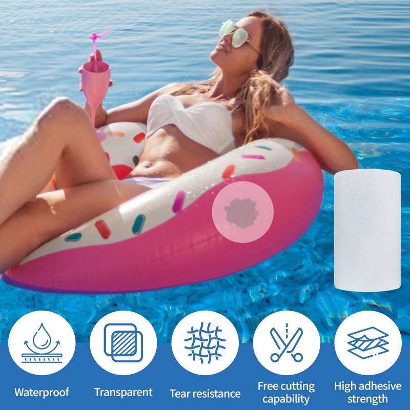 7ft Inflatable Repair Patch Kit, Bounce House Repair Kit, Heavy