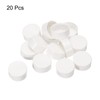 sourcing map PVC Tube Covers End Caps Pipe Inner PVC